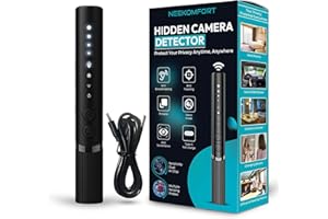 Hidden Camera Detectors and GPS Tracker Detector with RF Signal Scanner, Advanced Hidden Troubleshooting and Camera, Anti-Spy