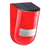 Solar Sound & Light Alarm Motion Sensor 110