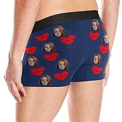Custom Underwear, Personalized Funny Face Novelty