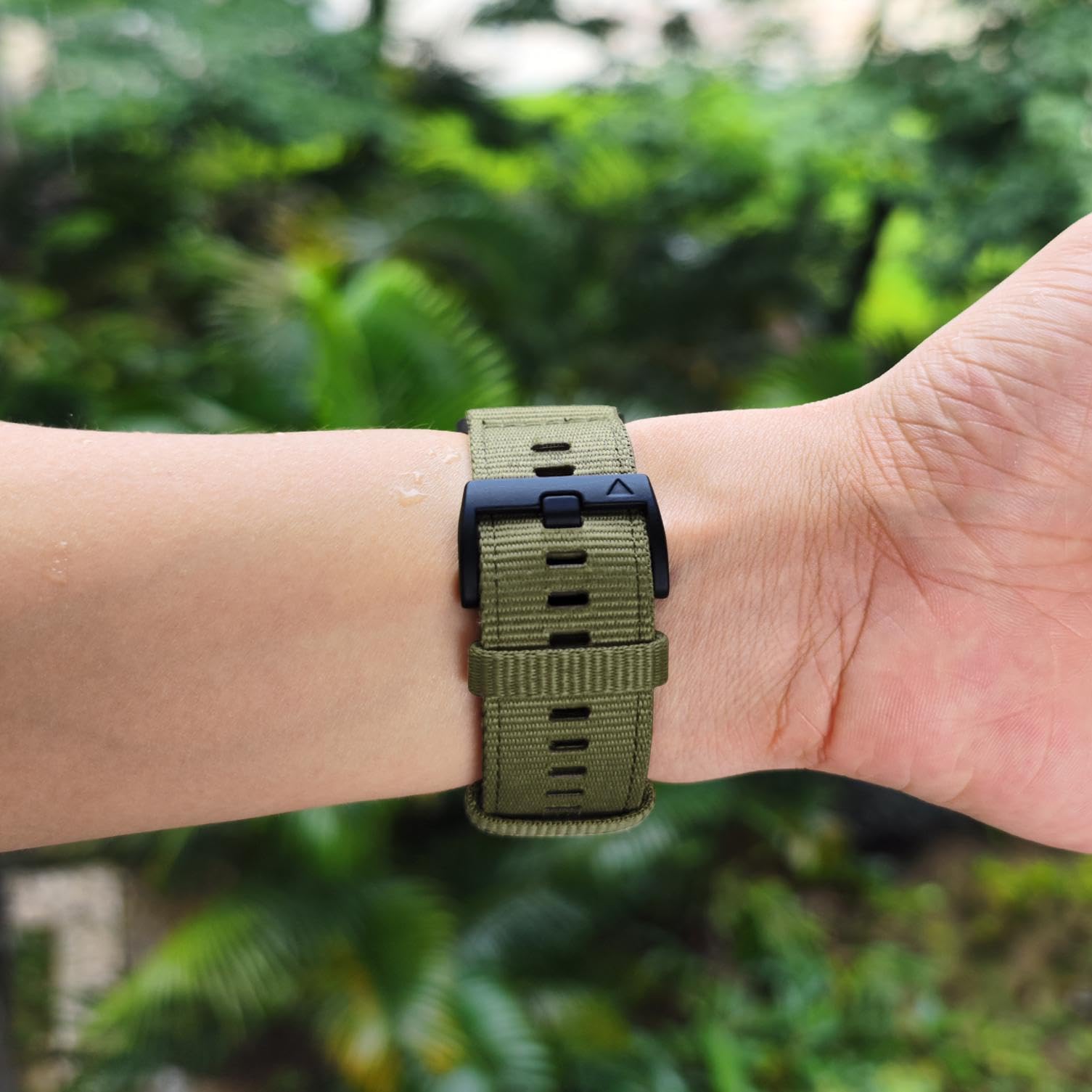 Abanen Rugged Nylon Watch Band for Casio gshock DW-5600/8900, Adjustable Sports Wrist Strap for GA-100/GW-B5600/GB-5600 /GW-6900