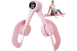 MOXIAOYAN Thigh Master, Pelvic Floor Exercise Devices with Display Counter, kegel Exerciser, Pelvic Floor Muscle, Inner Thigh Exerciser for Women, Home Fitness Equipment for Hip/Leg/Butt(Pink)