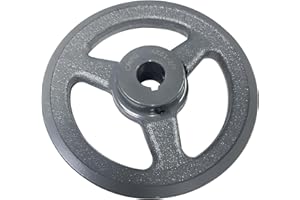 CMFG AK6134 Bored-to-Size V Belt Sheaves 5.95''OD, 3/4 Inch Bore,Cast Iron, AK Pulley Single Groove for"4L" or"A" Belt