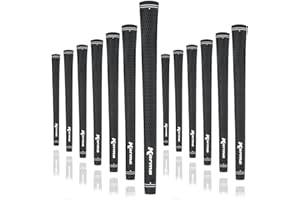 Karma Velour Golf Grips for Men, Women, Juniors | Undersize, Standard, Midsize, Oversize, & Jumbo | 6 Colors | Choose Single, 9, 13 Pack or Golf Club Grip Kit