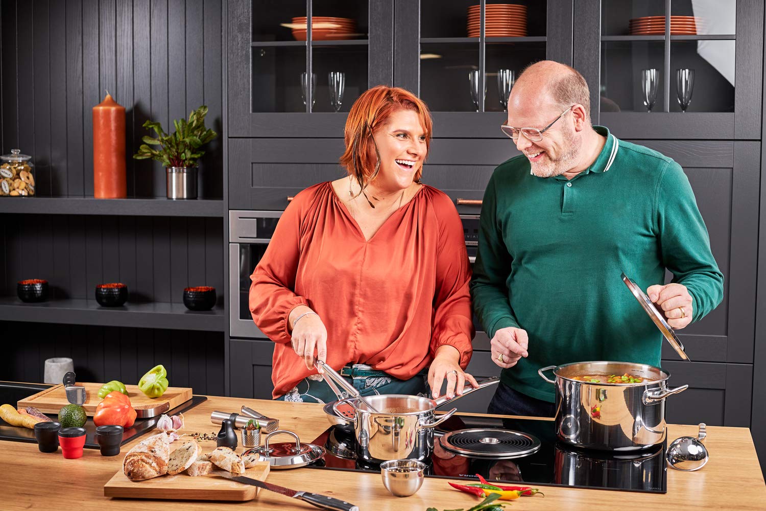 Rösle Stainless Steel Flat Whisk, 4 Wire, 10.6-inch