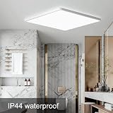 MLOQI 36W Ceiling Light 5000K Daylight White IP44 Thin Square LED Fixture view 4