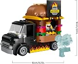 LEGO City Burger Van Toy 60404 Food Truck with Vendor Minifigure view 7