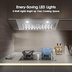 Range Hood Insert 20 Inch, Built-in Kitchen Hood
