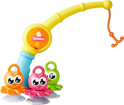 Toomies 3 in 1 Fishing Frenzy Bath Toys Octopals Water Squirter 18m+