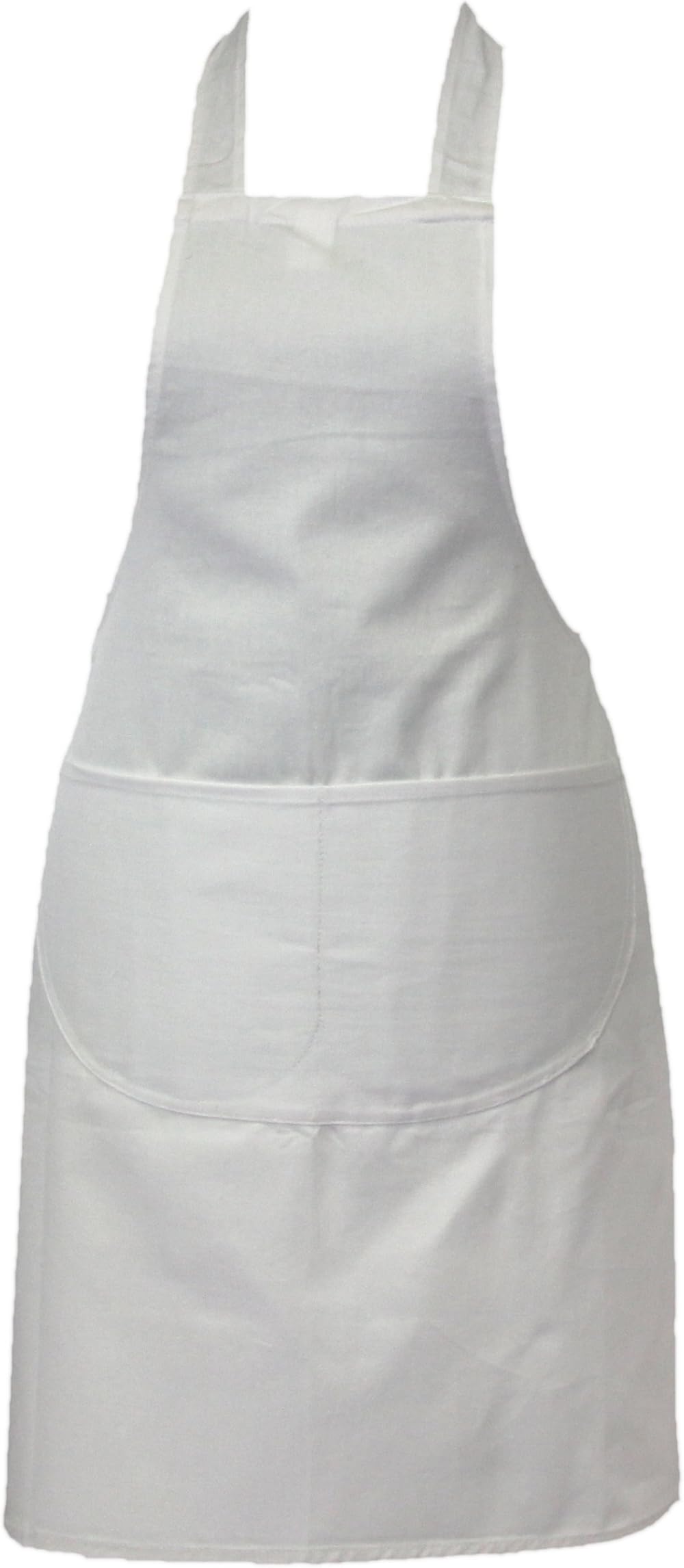 Discounted Cleaning Supplies Chef Apron White with Double Pockets 93cm