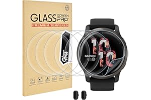 EasEasy 6 PCS Compatible for Garmin Venu 2 Screen Protector Clear, Full Cover Anti-scratch Soft TPU [Not Glass] with Great Pr