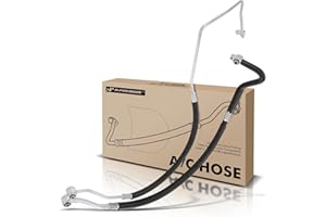 A-Premium A/C Suction Hose & Discharge Line Hose Assembly Compatible with Chevrolet C4500 Kodiak 2005-2006, C5500 Kodiak 2004