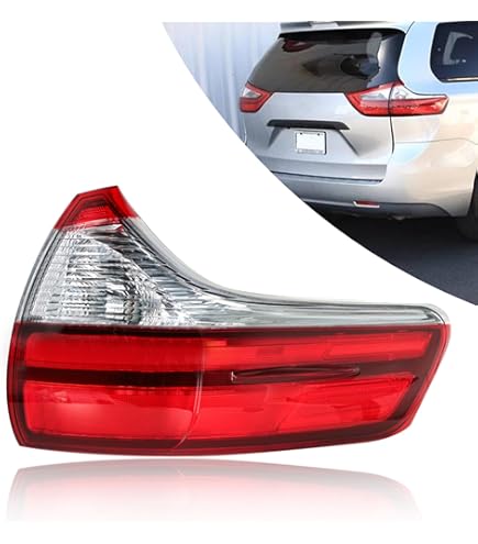 Silscvtt Rear Brake Tail Lights Assembly Replacement For 2015-2020 Ford
