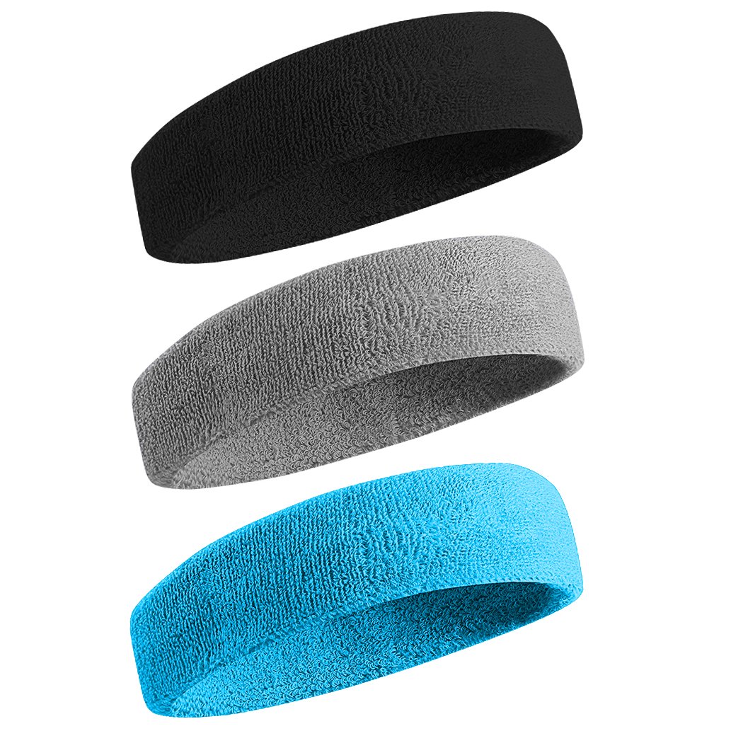 BEACE Sweatbands Sports Headband for Men & Women