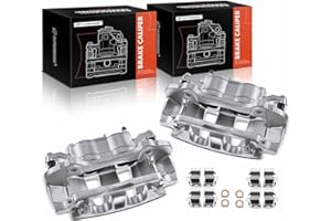A-Premium Disc Brake Caliper Assembly with Bracket Compatible with Chrysler, Dodge, Ram and Volkswagen Models - Town & Countr