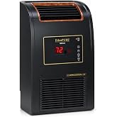 EdenPURE GEN21 Infrared Heater Wall Hugger w/Bladeless Cooling Fan, 1500W | Copper PTC Element With Safety Tip Over Sensor, Remote Touchscreen Memory Control for Rooms up to 1000 SQ FT, Quiet Operation