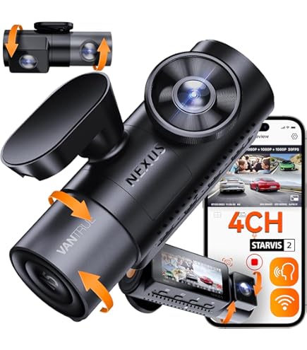 Fitcamx Dashcam 2160P Compatible avec Peugeot 2008 e-2008 2019-2025 2nd Gen (HD2-9316), Caméra