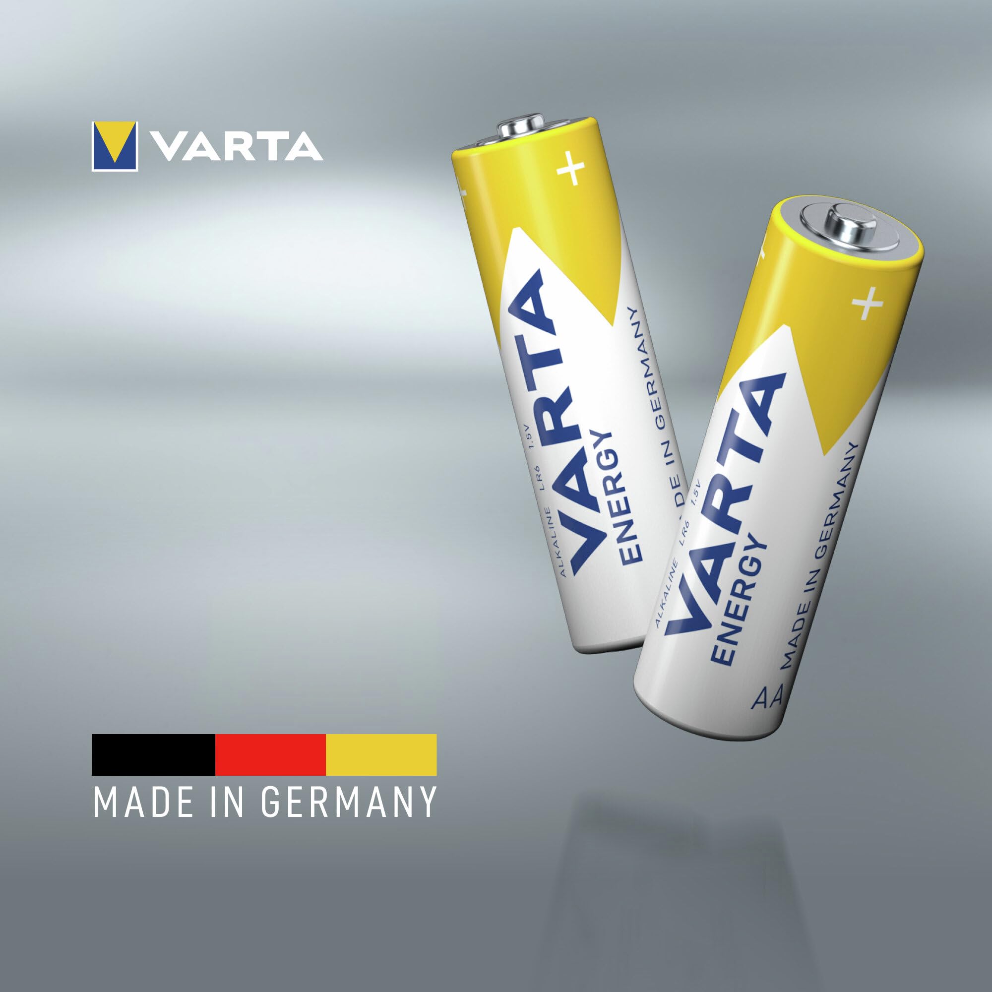VARTA Batterien AA, 12 Stück Cube, Energy - Alkaline Mignon Batterien LR6 mit 1,5 V - Made in Germany - einfacher Grundbedarf 3
