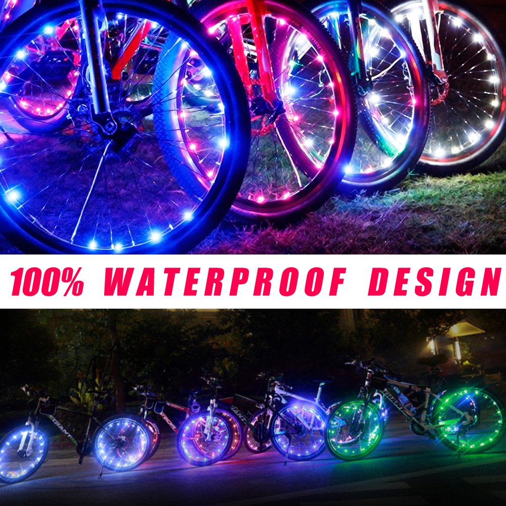 Bodyguard Bike Wheel Lights Auto Open and Close Ultra Bright 20 LED