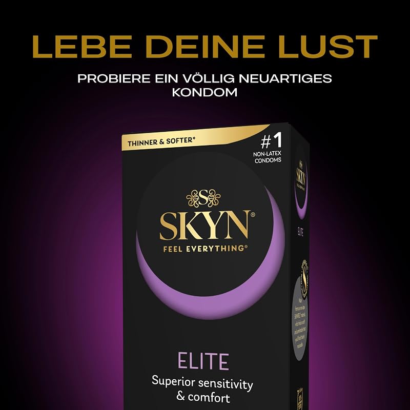 Elite Kondome (22 Stück) latexfrei, ultradünn und weich