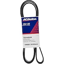 Amazon.com: ACDelco GM Original Equipment 19244950 V-Ribbed  