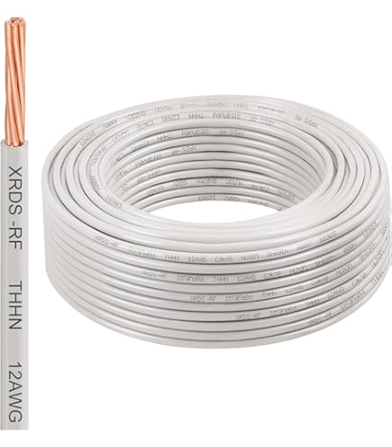 6 AWG 19-Stranded THHN Green Copper Building Wire (100FT Cut) 100FT Cut