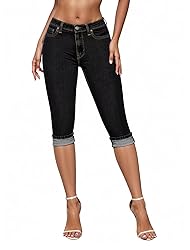 Hybrid & Company Women's Stretchy Slim Fit Denim
