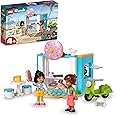 LEGO Friends Donut Shop 41723, Food Playset, Bakery Toy for Girls and Boys 4 Plus Years Old, Includes Liann and Leo Mini-Dolls and Toy Scooter, Small Gift Idea