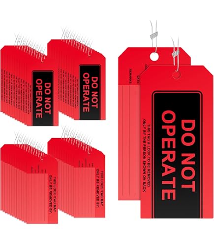 Equipment Lockout Tags Accuform Lockout Tagout Tags - Danger Do Not ...