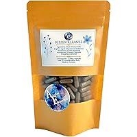 Killer Kleanse | 168 Vegan Capsules | Black Walnut, Wormwood, Clove, Cascara Sagrada | Alkaline Essentials | 28 Day Supply