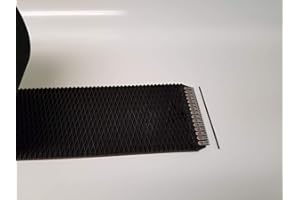 BT BELTING INC. 7" x 410.25" 3 Ply Diamond Top with Alligator Lace (Long Belt) Compatible with John Deere Round Baler Models: 330 335 375 446 447 448 449 546 547 548 570 572 842