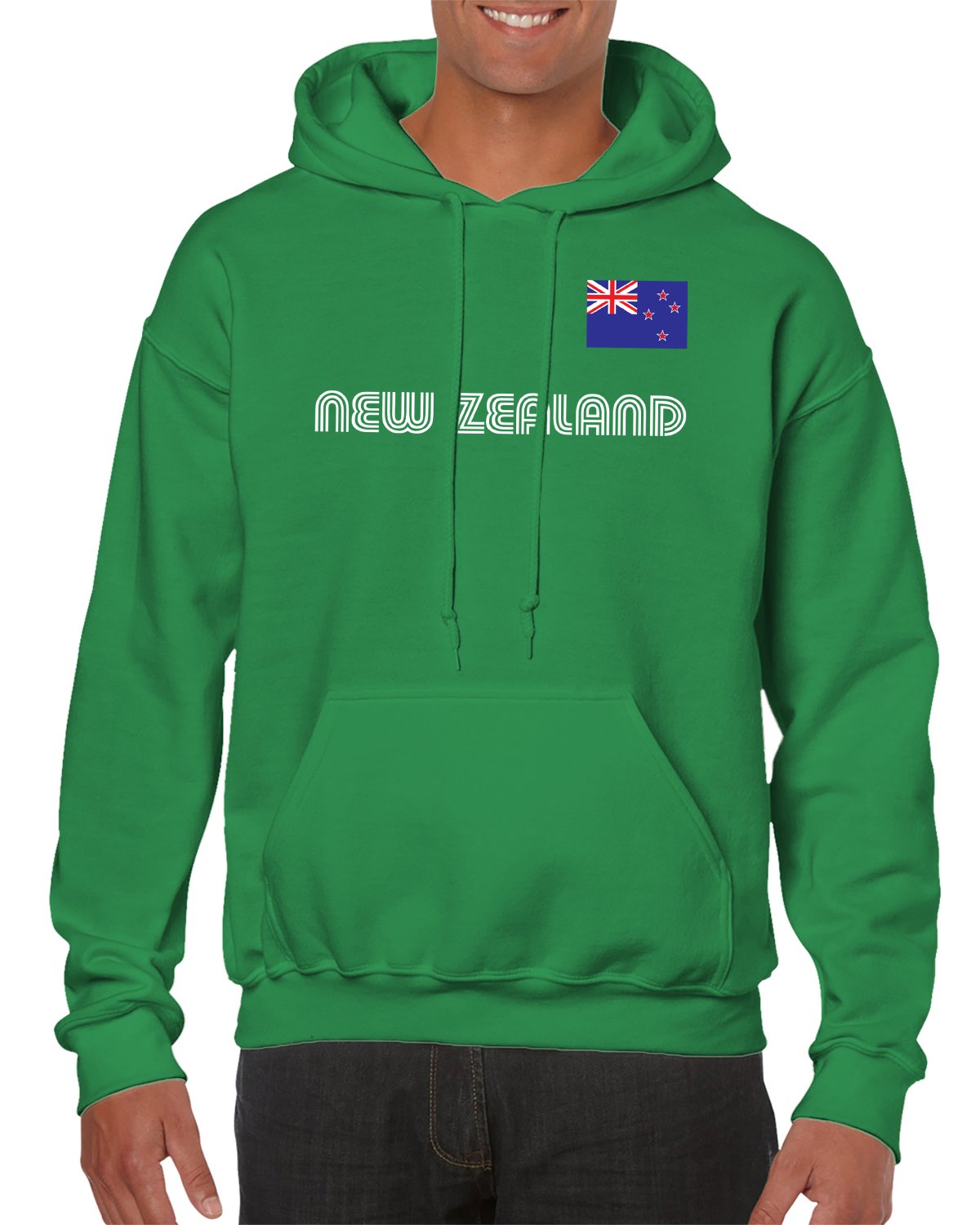 Apparel New Zealand Soccer Hooded 3870 Pilihax