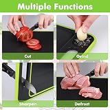 Kssvzz 4 in 1 Defrosting Board & Chopping Tray with Grater & Sharpener view 4