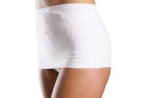 Corsinel StomaSafe Plus Ostomy Support/Hernia Garment Light by TYTEX (White, M/L), 41-1/2" - 49-1/2" Hip Circumference