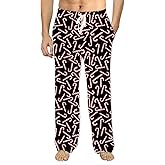 Soophiea Mens Christmas Halloween Pajama Pants Sleep Bottoms Pj Pants with Pockets
