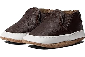 Robeez Baby Boys and Unisex Soft Soles Slip-Resistant Crib Shoes Slippers Moccasins for Infant and Toddler, 0-24 Months