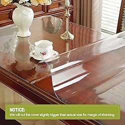 OstepDecor Clear Desk Protector 2mm Thick, 16 x 22