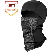 Produktbild von Kapuze Einzeln Wasserdichte Fleece-Kapuze - Helmkompatibel Für Ski & Outdoor Outdoor Sturmhaube