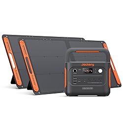 Jackery Solar Generator 1000 v2 with 2x100W Solar