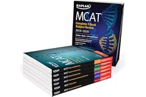MCAT Complete 7-Book Subject Review 2019-2020: Online + Book + 3 Practice Tests (Kaplan Test Prep)