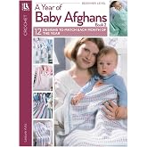 Leisure Arts A Year of Baby Afghans Book 2 Knitting Book