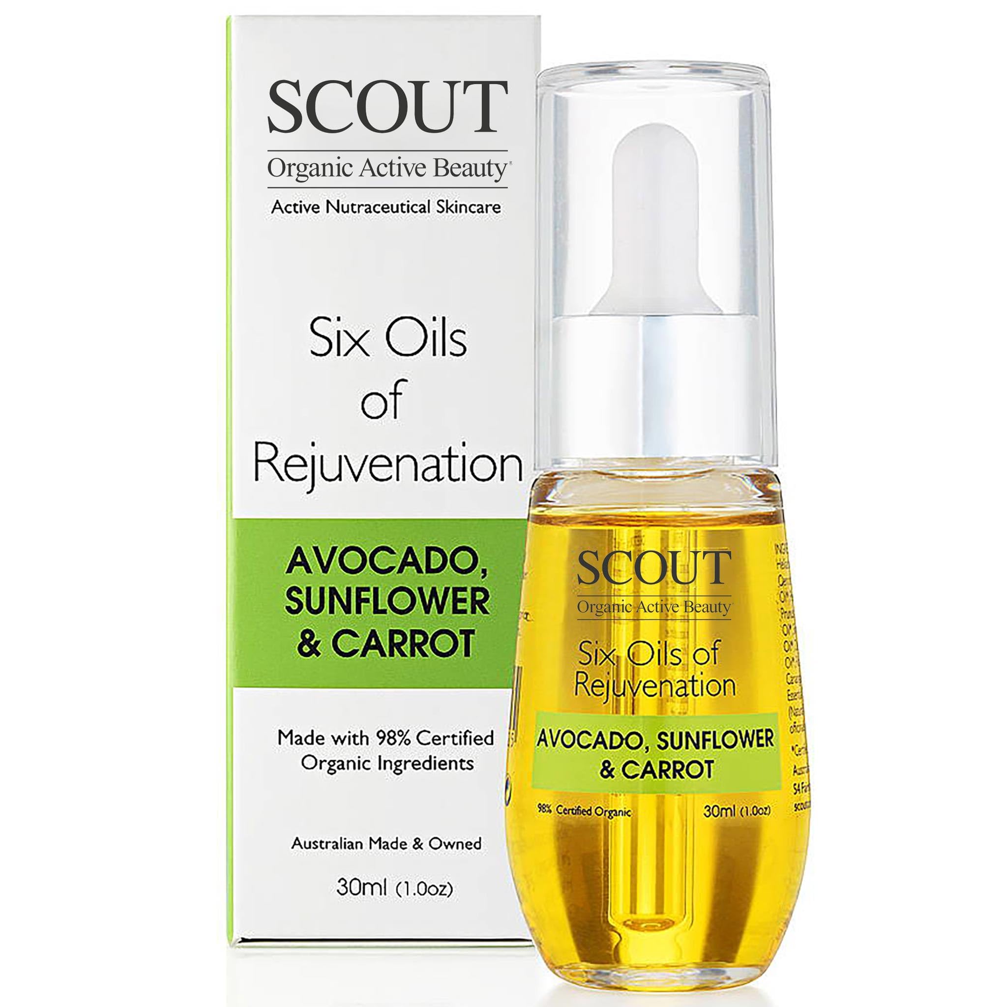 Six Oils of Rejuvenation with Avocado, Sunflower & Carrot