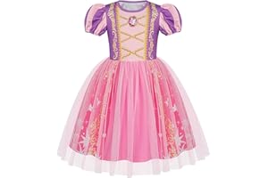 Benylion Princess Dress for Girls Halloween Cosplay Outfits Princess Costume Birthday Gift Fancy Party Dress