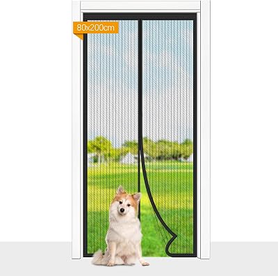Cloudgree Magnetic Fly Screen Door 80x200cm Insect Mesh Curtain with Magnets