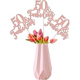 12pcs Gold 50th Birthday Centerpiece Sticks Glitter Nigeria