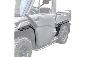 SAUTVS Sport Fender Flares for Can Am Defender, Heavy Duty Front Rear Extended Mud Flaps Kit for Can-Am Defender HD5 HD7 HD8 HD9 HD10 MAX 2016-2025 Accessories (6pcs, Replace #715003898)