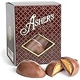 Asher's Chocolates, Sugar Free Milk Chocolate Eggs, Small Batches of Kosher Chocolate, Family Owned Since 1892, 13 Individually Wrapped Chocolate Eggs (13 Count, Sugar Free Peanut Butter)