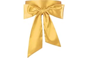 Glitopper Women Satin Waist Belts Dress Sash Waist Belt for Special Occasion Bridal Wedding Prom Formal 3.5'' Wide