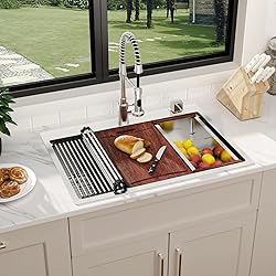30 Inch Drop In Kitchen Sink -Lepuday 30x22 Drop In