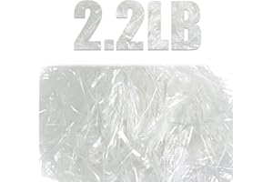 2.2 Lb 6MM Fiberglass for Cement Mortar Concrete Fiberglass Chop Strands Fiber Reinforcement Anti Seepage Anti Cracking White