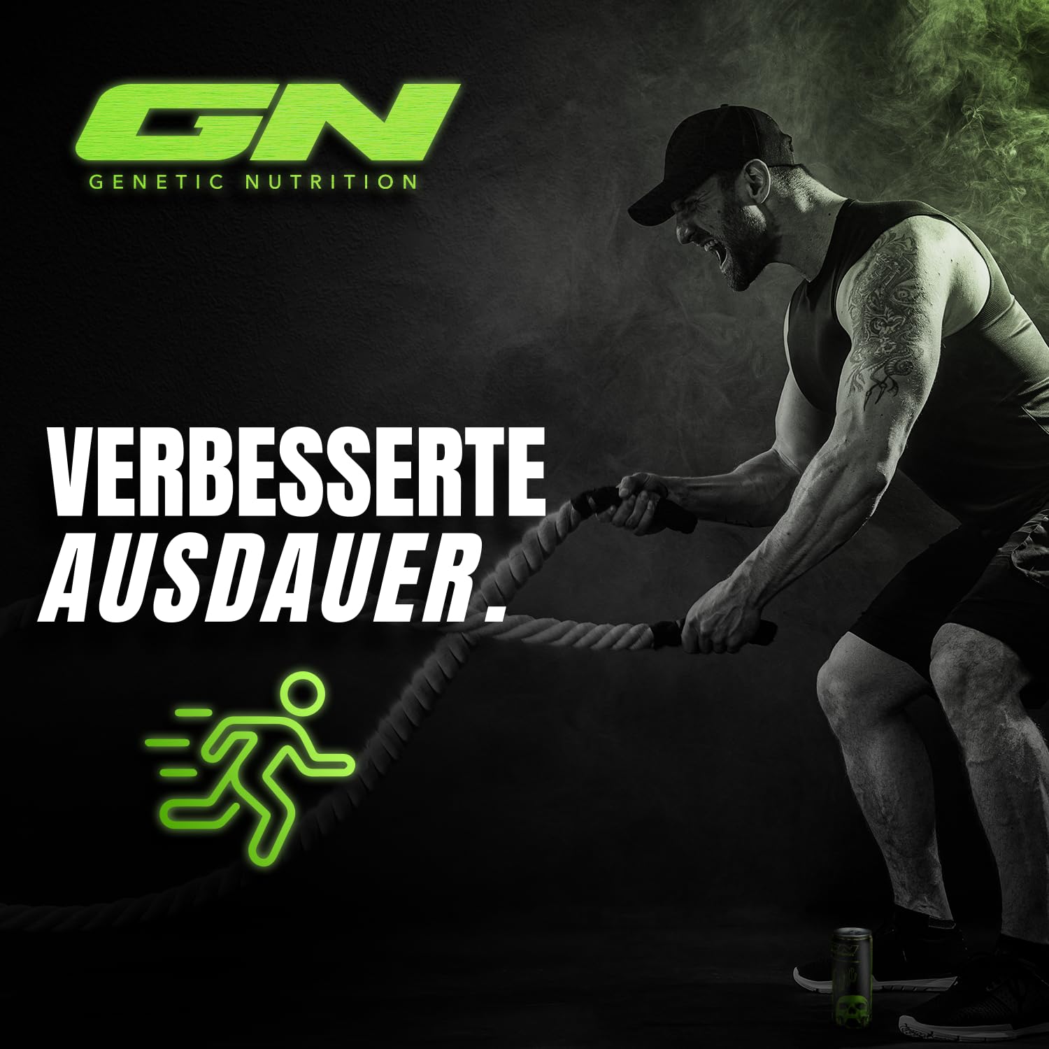 Narc Energy Drink inkl. Pfand 6€ | Starker Pre-Workout Booster | 160 mg Koffein & Taurin | Energie & Fokus Erfrischungsgetränk ohne Zucker Green Magna 24 Pack (24 x 0,25l) 4